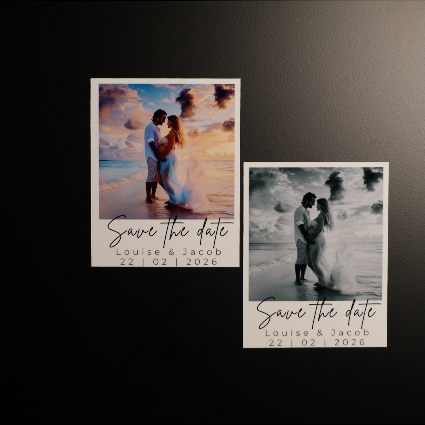 “Save the Date” magneter