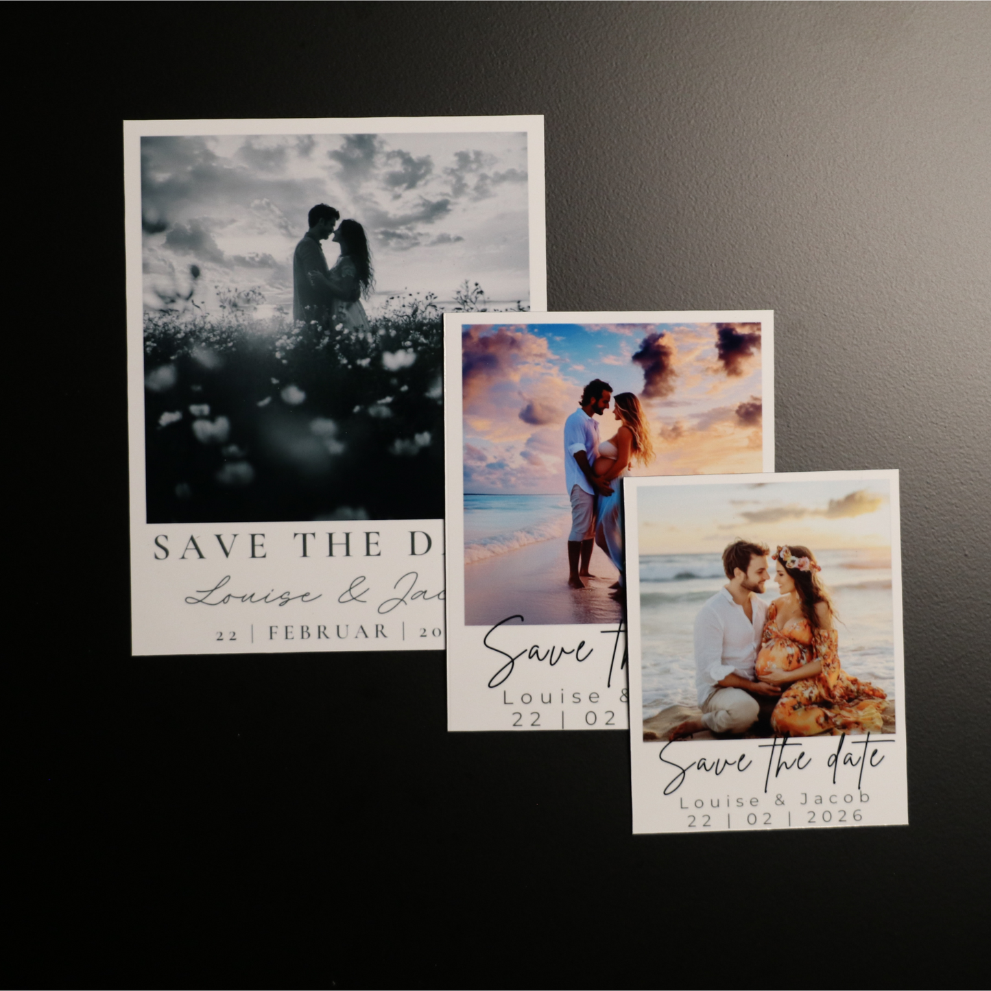 “Save the Date” magneter