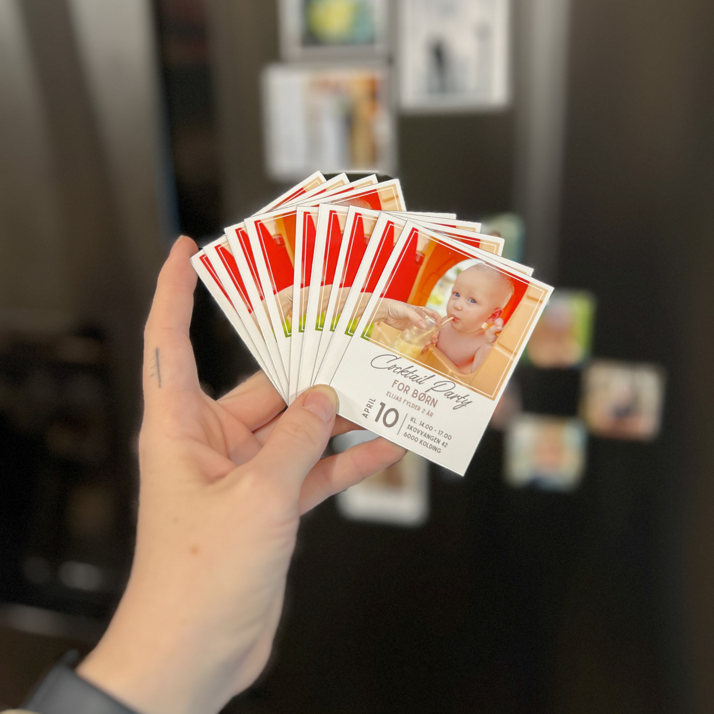 Magnetiske invitationer