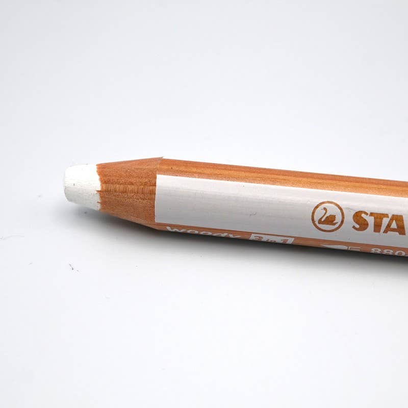 Woody Stabilo Blyant – Hvid