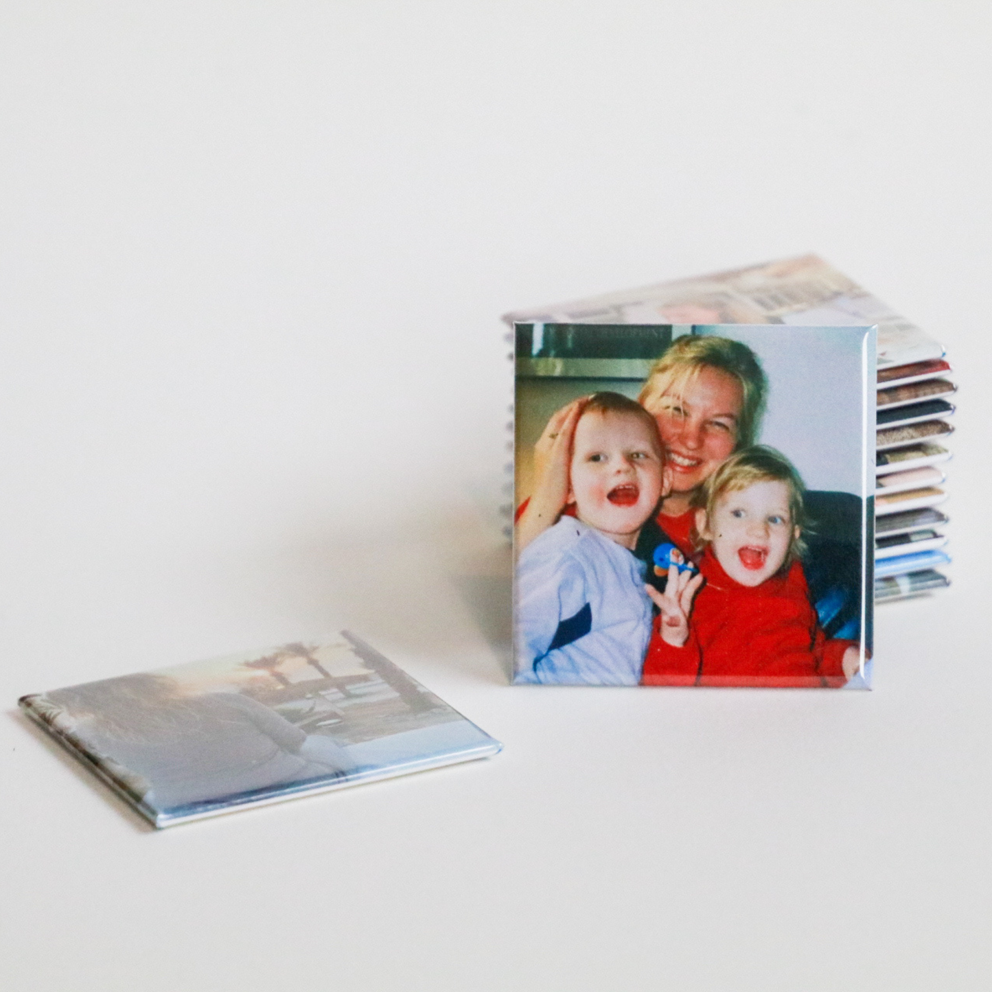 Fotomagneter Kvadratisk 9 stk