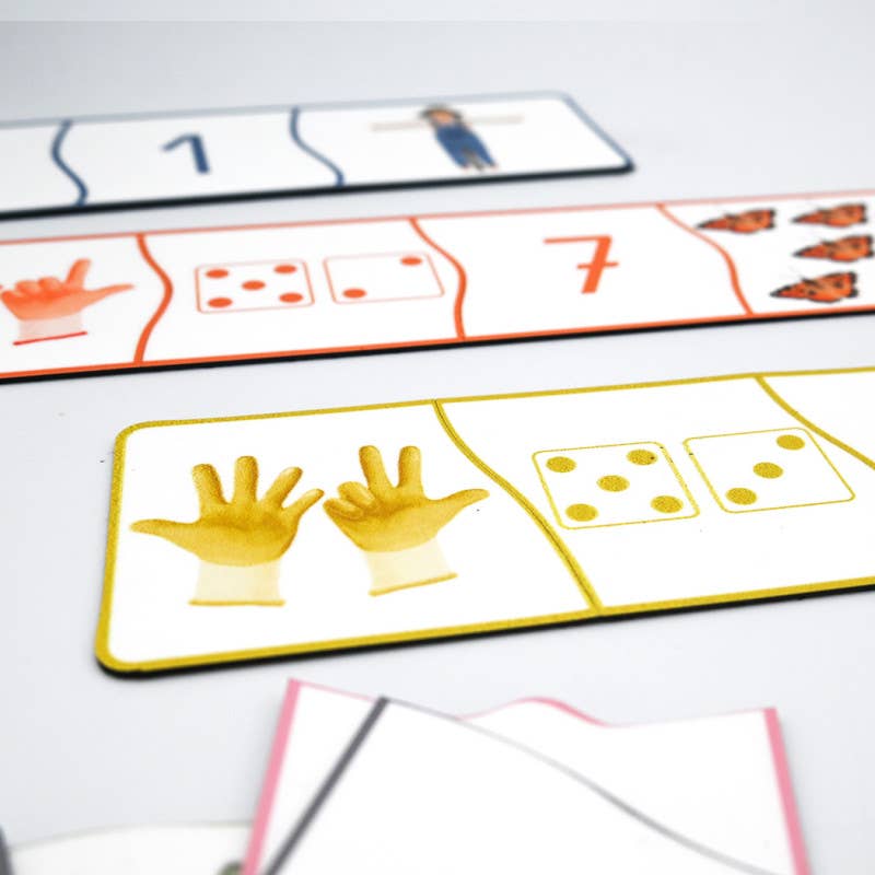 Magnetisk puslespil – Jeg lærer at tælle