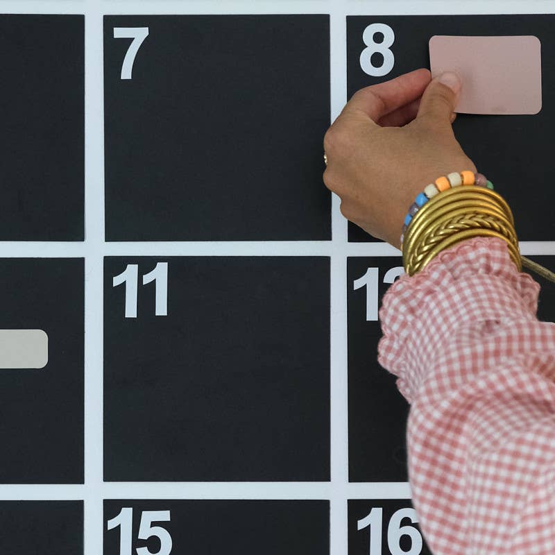 Magnetisk vægkalender – månedsplanlægger