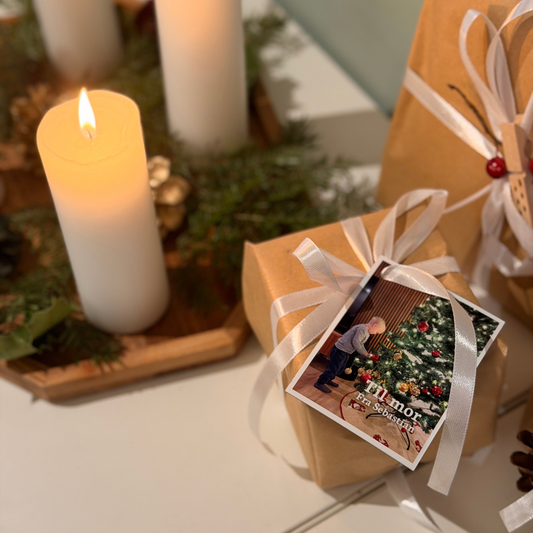 Magnetiske til/fra kort (6 stk)