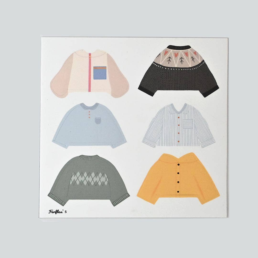 Magnetisk dukke – påklædningsfigur – dreng