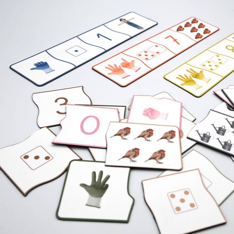 Magnetisk puslespil – Jeg lærer at tælle