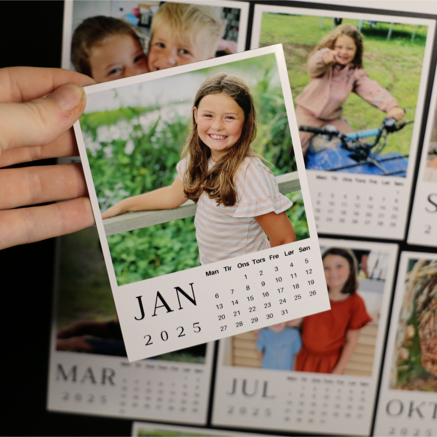 Personlig Magnet Kalender
