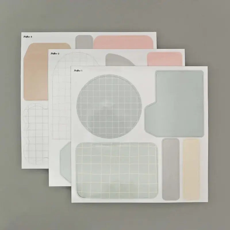 PASTEL magnetiske sticky notes