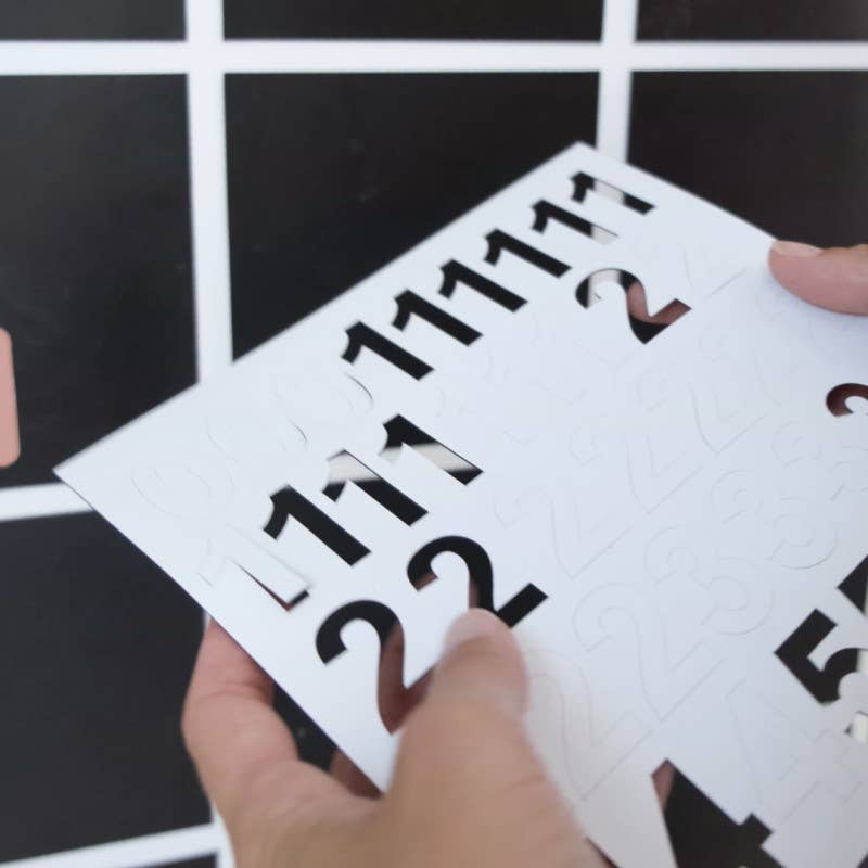 Magnetisk vægkalender – månedsplanlægger