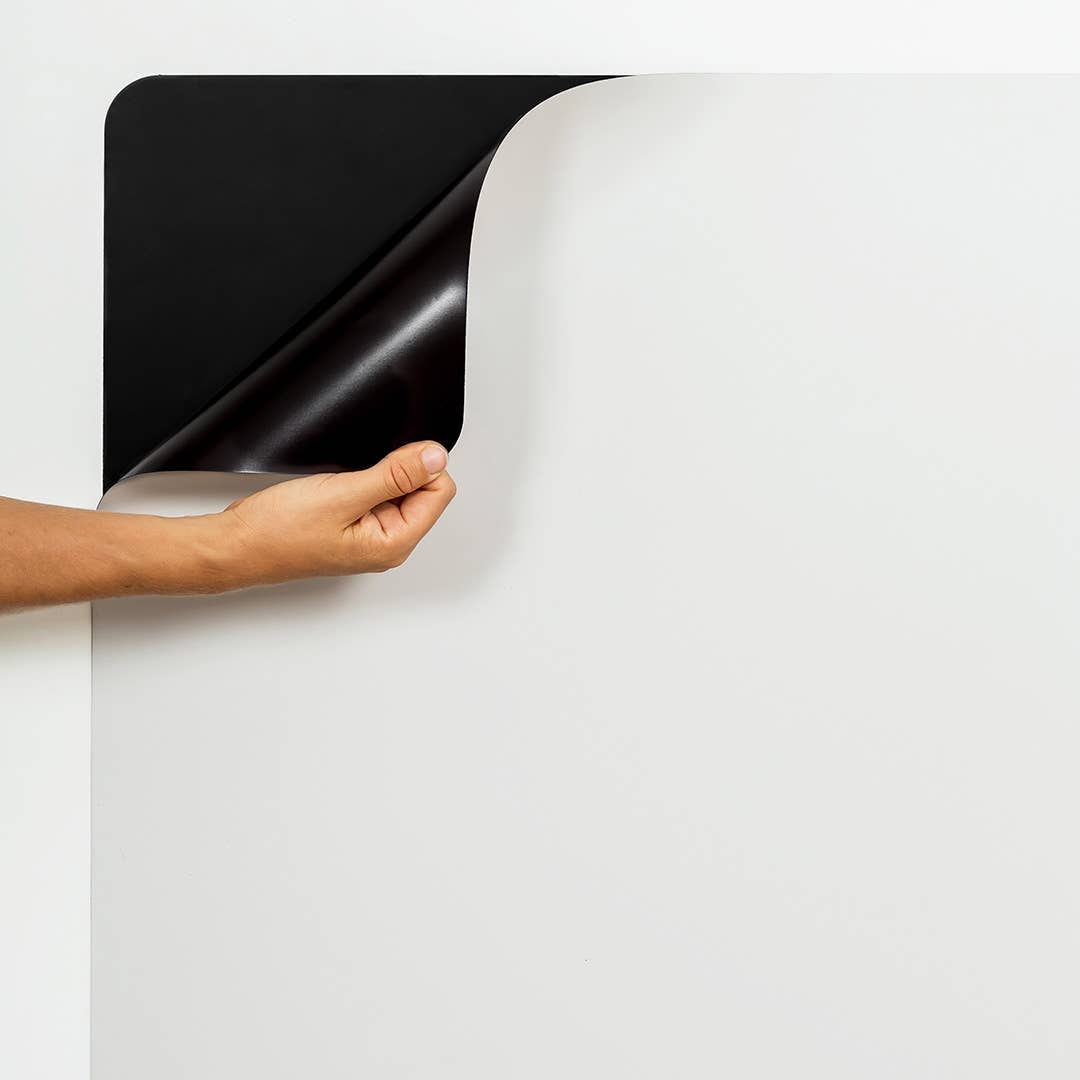 Rektangulær magnettavle – beige/grå