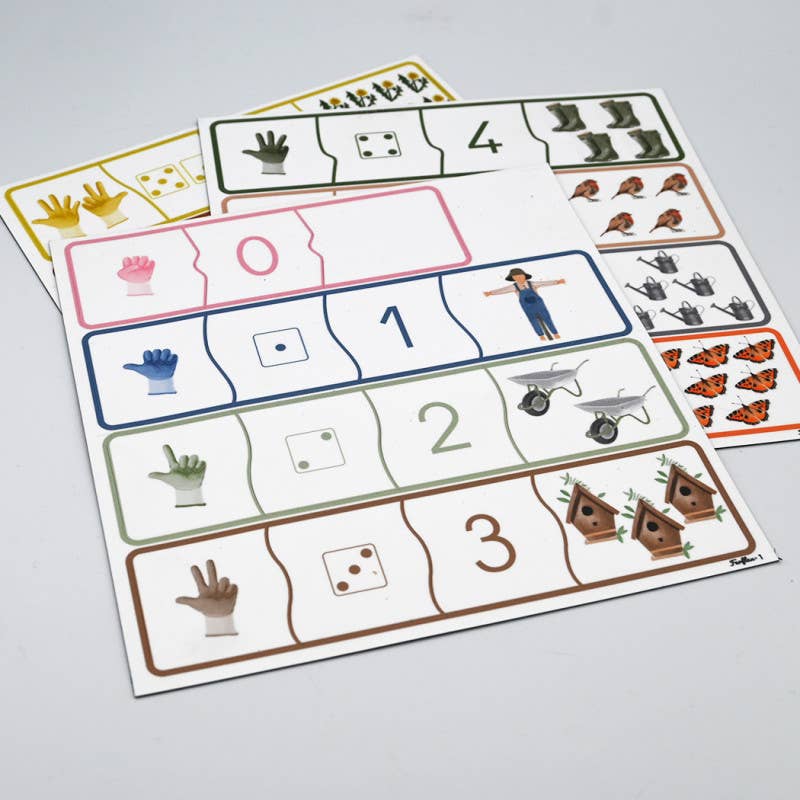 Magnetisk puslespil – Jeg lærer at tælle