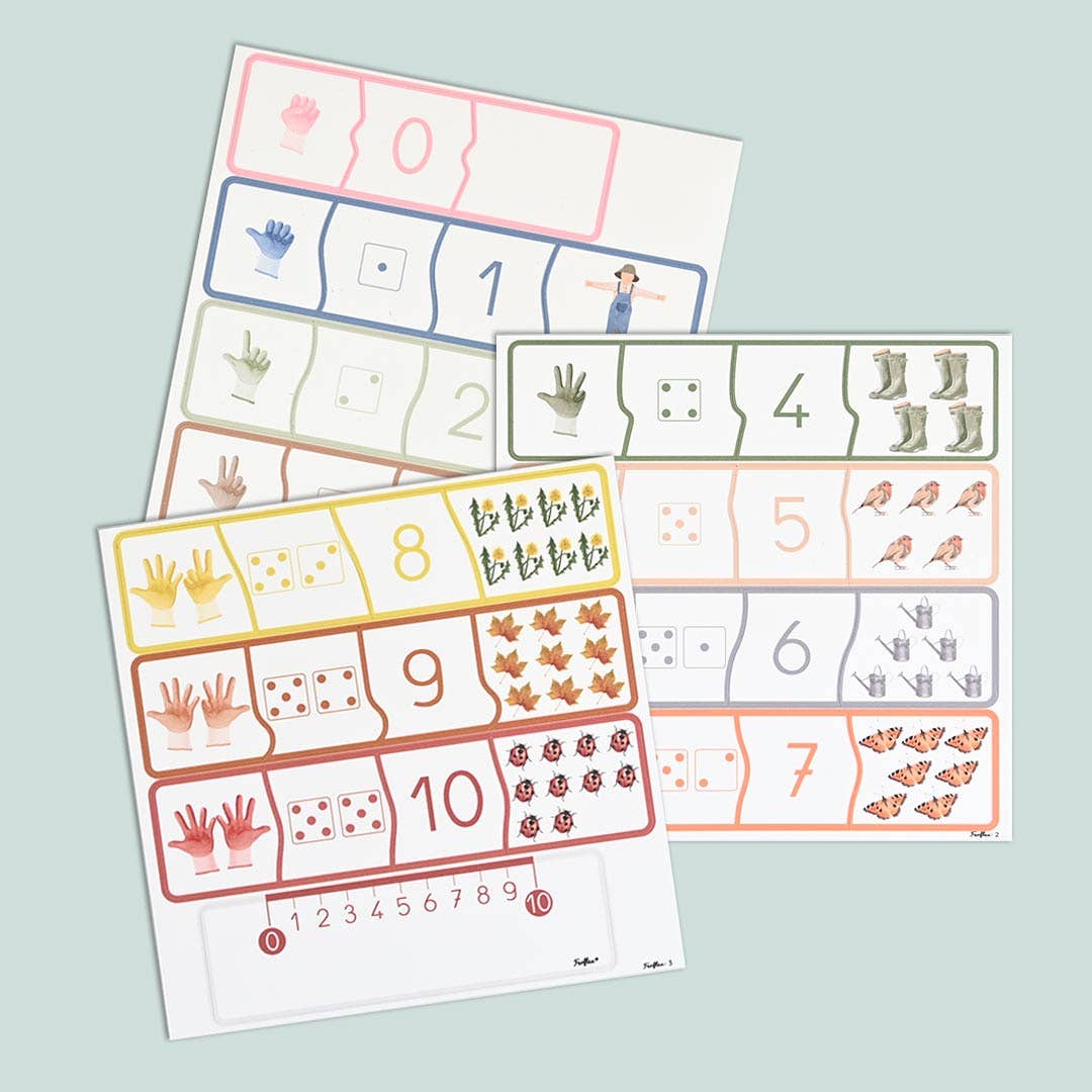 Magnetisk puslespil – Jeg lærer at tælle