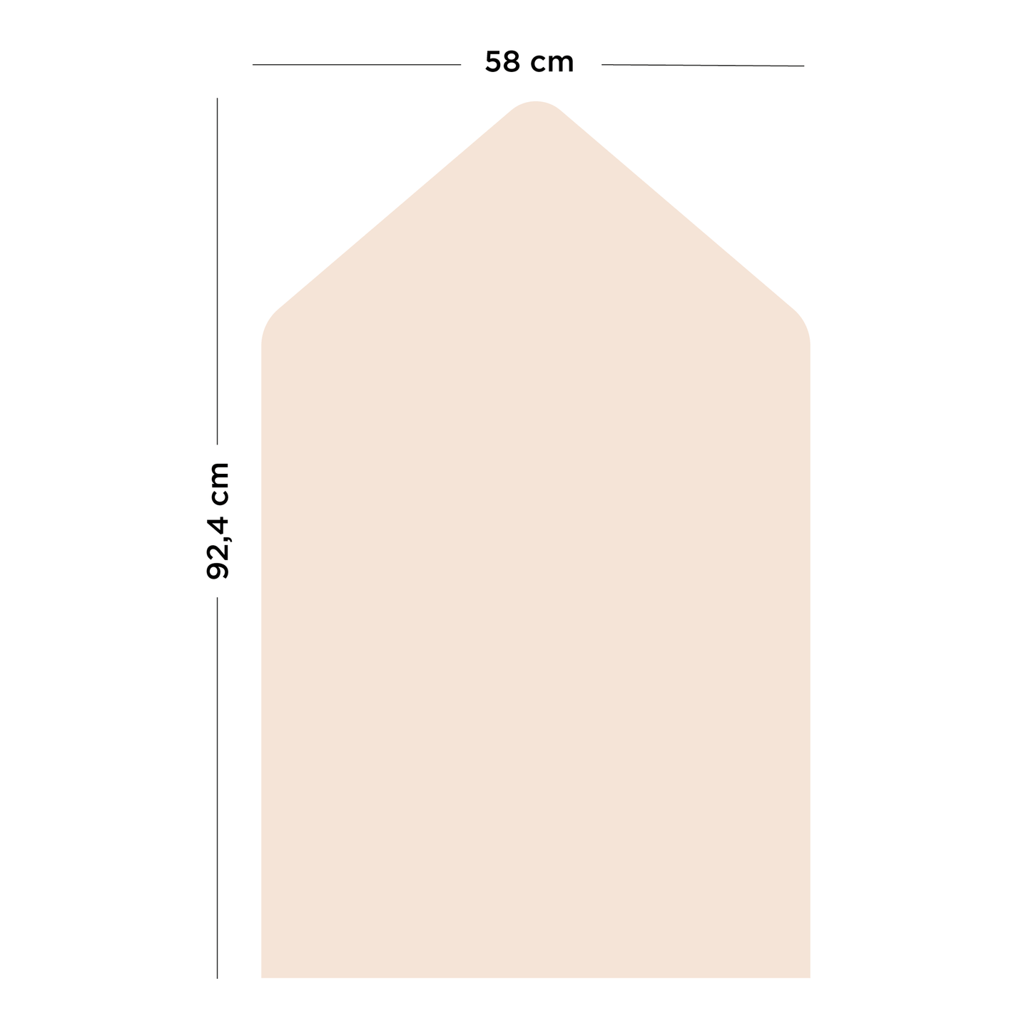 Farverig magnettavle til hjemmet